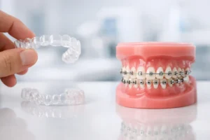 Alineadores transparentes vs brackets