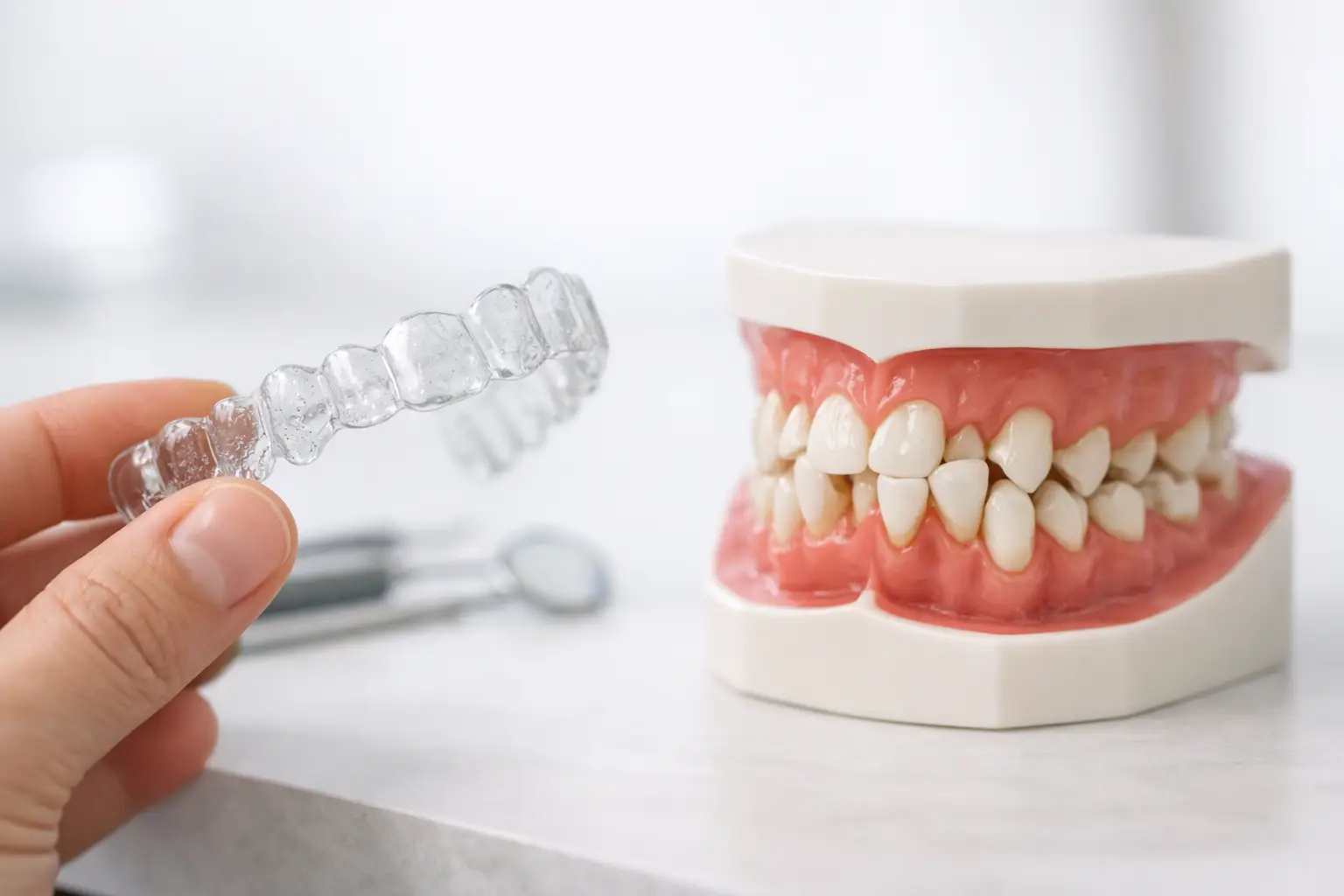 ¿Los alineadores sirven para apiñamiento dental?