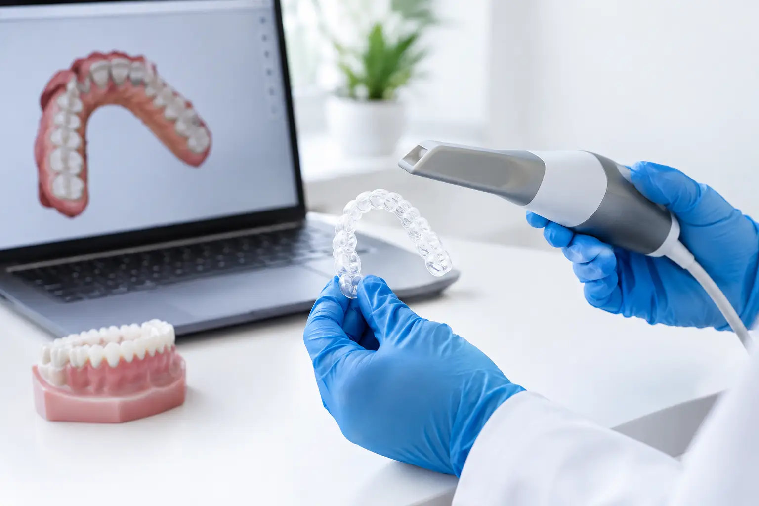Impresiones dentales digitales y alineadores